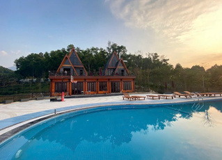 Vườn thiền trong nhà phố