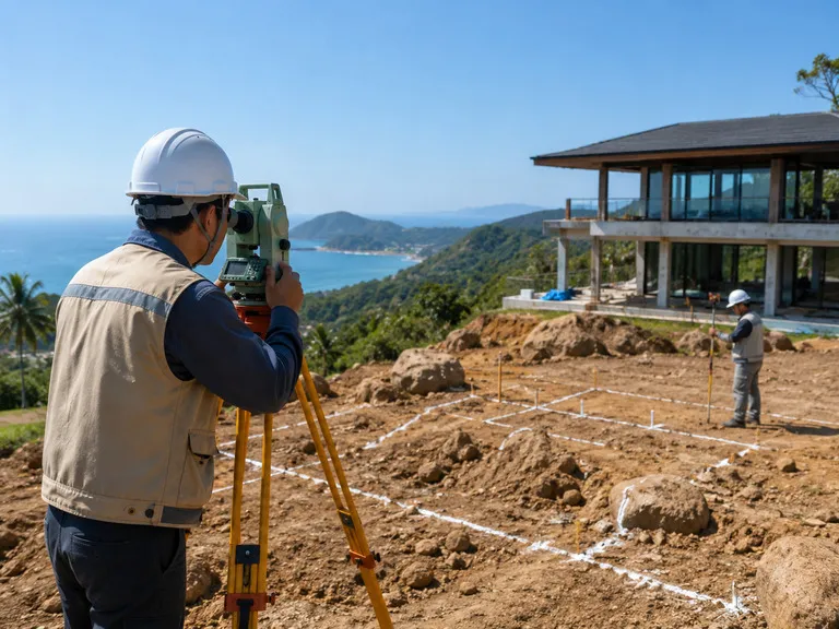 đo đạc khảo sát khu đất xây dựng