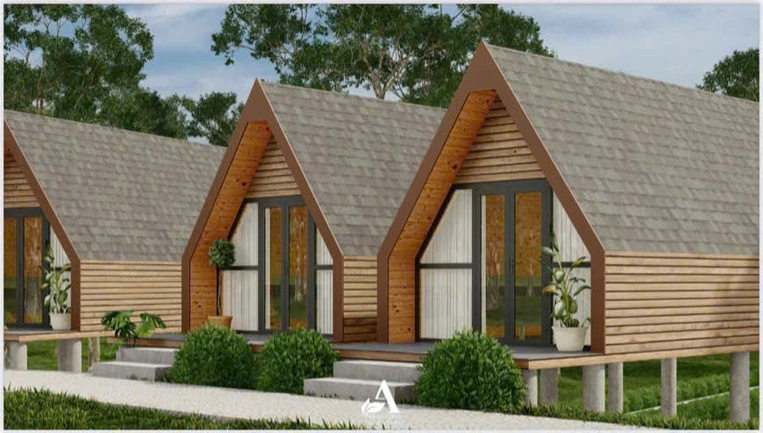 Thi công vườn trên mái căn Penthouse tòa Ecolife