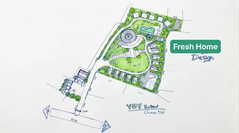 Quy hoạch tổng thể khu nghỉ dưỡng